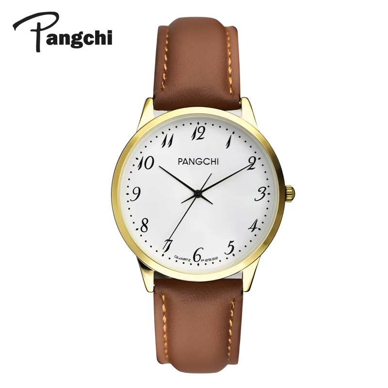 PANGCHI Classic Brown Leather Couple Watches Woman Casual Digital Big Dial Quartz Wristwatches Woman Dress Watches Reloj Mujer
PANGCHI Classic Brown Leather Couple Watches Woman Casual Digital Big Dial Quartz Wristwatches Woman Dress Watches Reloj Mujer