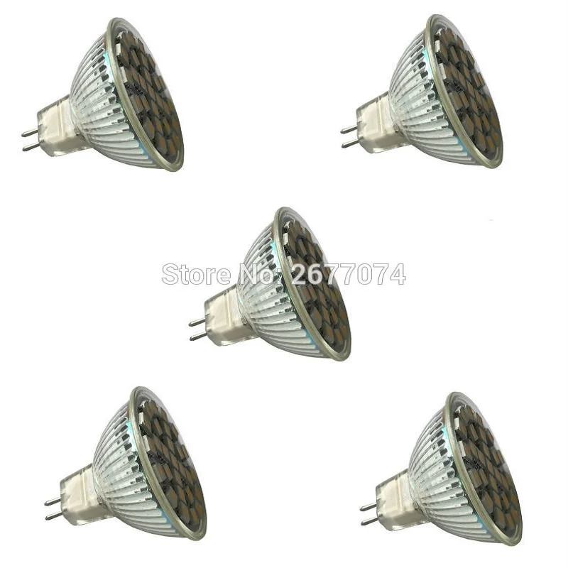 

3w led warm white led light led lamp light MR16 GU5.3 27SMD 5050 300LM DC12V Dimmable Decorative LED Spotlight 5PCS JTFL152