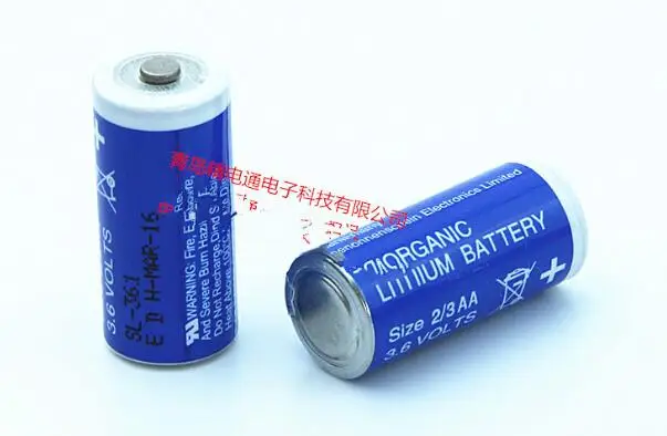 2PCS SL 361 2/3AA Германия литиевая батарея 3 6 V|Батарейки| |
