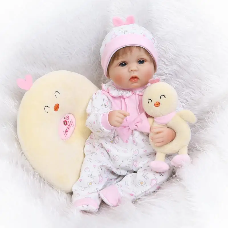 17 дюймов 42 см, мягкая силиконовая кукла Reborn Baby Girl, Реалистичная, милая, милая, Детская кукла, новорожденный малыш, игрушка, рождественские под...
17 дюймов 42 см, мягкая силиконовая кукла Reborn Baby Girl, Реалистичная, милая, милая, Детская кукла, новорожденный малыш, игрушка, рождественские под...