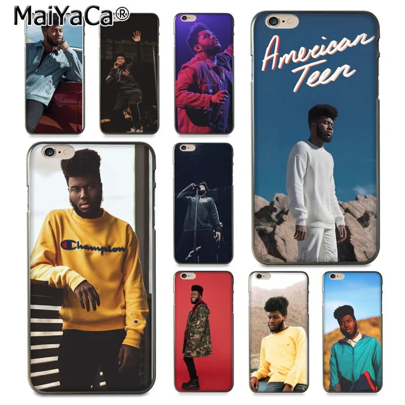MaiYaCa Khalid американский подростковый Ультратонкий Мягкий чехол для iPhone 8 7 6 6S Plus X 10 5