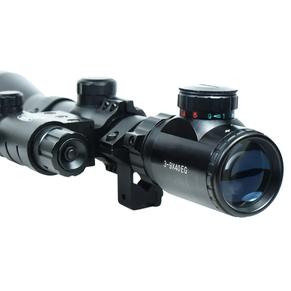 Спайк Охотничий Тактический оптический вид 3-9X40 EG компактный Riflescope с зеленым