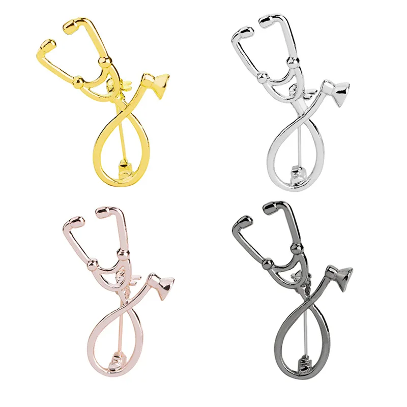Fashion Cute Metal Stethoscope Brooch Pins For Nurse Jewelry Doctor Gift Graduation Gift Medical Jewelery Wholesale 20pcs/lot
Fashion Cute Metal Stethoscope Brooch Pins For Nurse Jewelry Doctor Gift Graduation Gift Medical Jewelery Wholesale 20pcs/lot