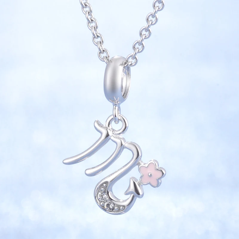 Fashion Popular Twelve constellations Design Nice 925 Sterling Silver Scorpio Charm Fit Bracelet and Necklace | Украшения и