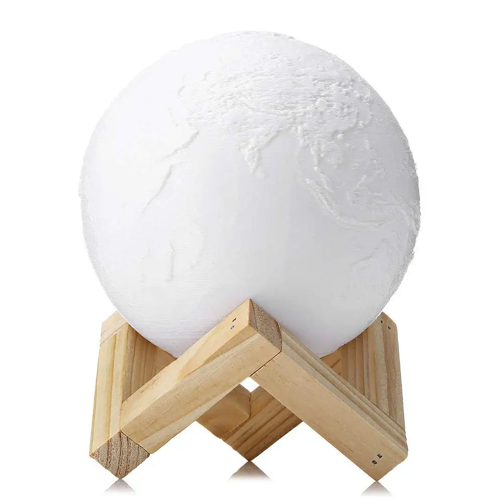 3D Print Lamp RGB 16 Color Change Dimmable Remote Control Night Light Home Decor Creative 18cm
3D Print Lamp RGB 16 Color Change Dimmable Remote Control Night Light Home Decor Creative 18cm