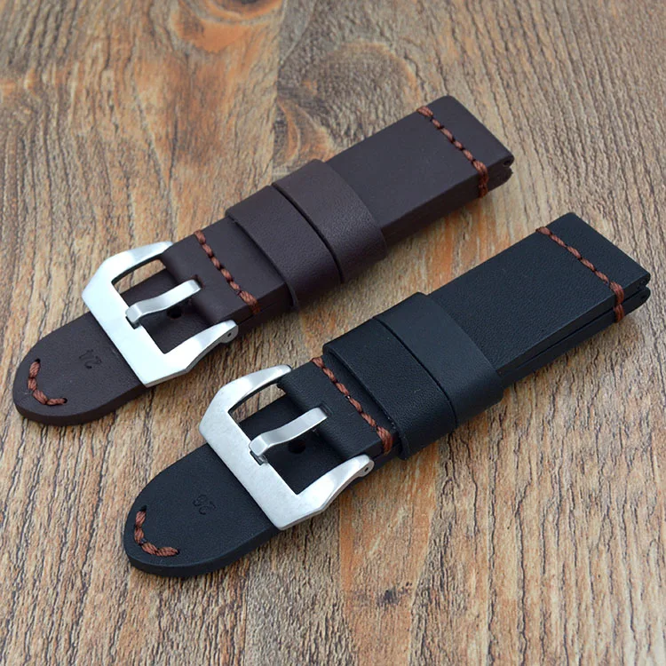 Men's Black Brown 22mm 24mm 26mm Calf Skin Genuine Leather Watch Band With Watch Buckle For Panerai Watch Strap Free Shipping
Men's Black Brown 22mm 24mm 26mm Calf Skin Genuine Leather Watch Band With Watch Buckle For Panerai Watch Strap Free Shipping