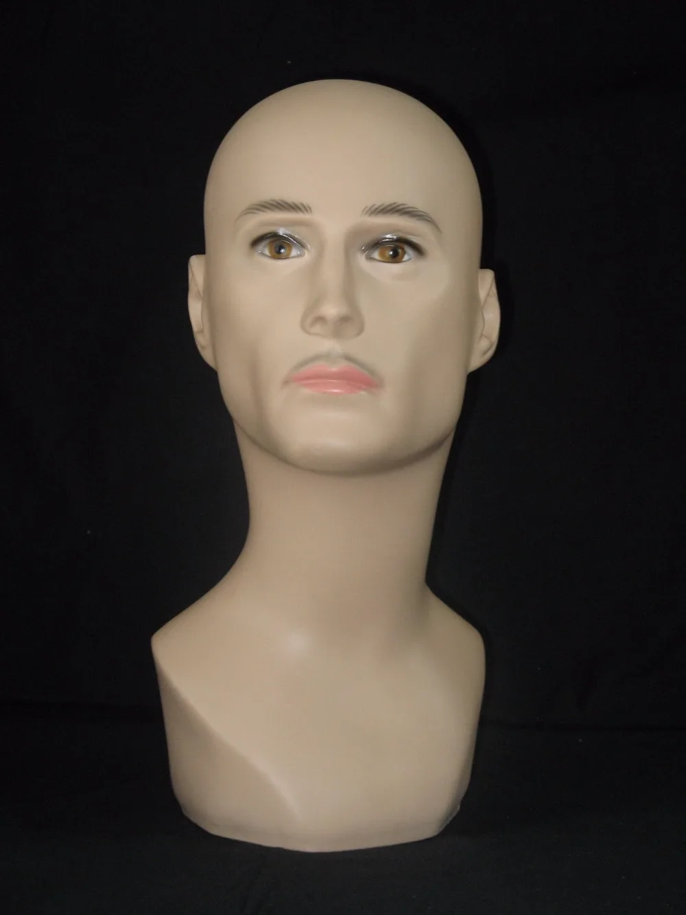 Высокое качество реалистичный пластиковый мужской манекен голова манекена для