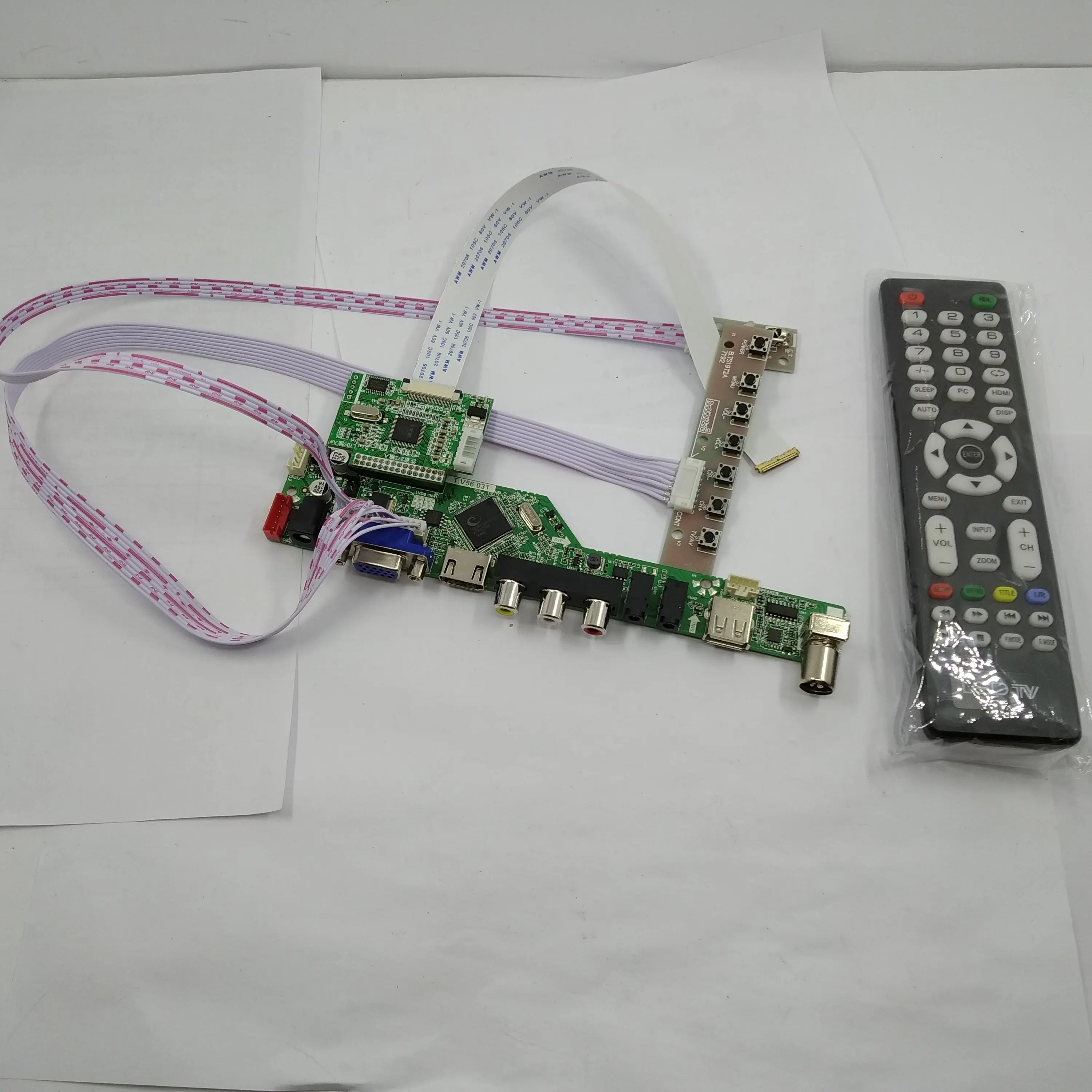 EDP TV LCD VGA адаптер аудио USB 40pin светодиодный ллера светодиодная для LP156WF7(SP)(S1) 1920*1080 FHD