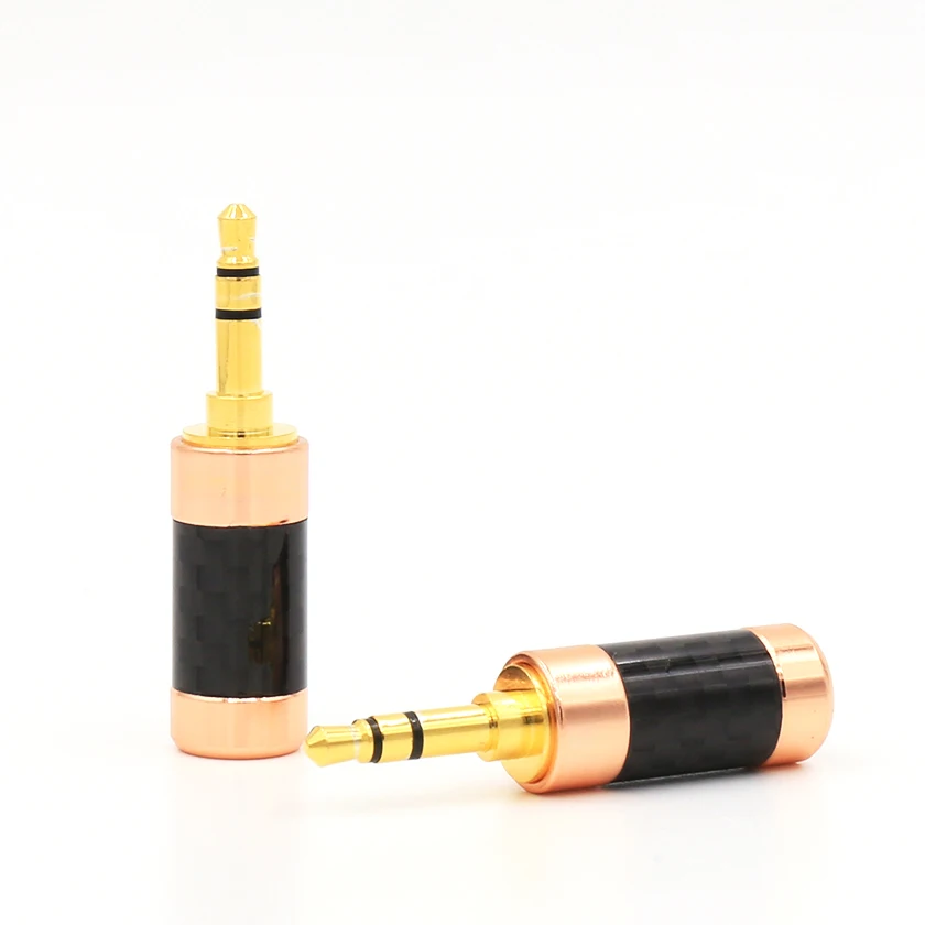 4pcs 3.5MM carbon fiber Rose plated Carbon Fiber 3.5mm Stereo Mini Jack Plug Audio Connectord
4pcs 3.5MM carbon fiber Rose plated Carbon Fiber 3.5mm Stereo Mini Jack Plug Audio Connectord