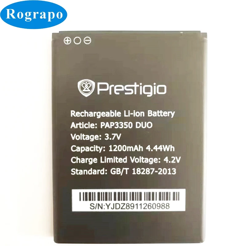 Аккумулятор 1200 мА · ч PAP3350DUO для Prestigio MultiPhone PAP3350 DUO, аккумулятор Baterij Cell мобильный телефон
Аккумулятор 1200 мА · ч PAP3350DUO для Prestigio MultiPhone PAP3350 DUO, аккумулятор Baterij Cell мобильный телефон