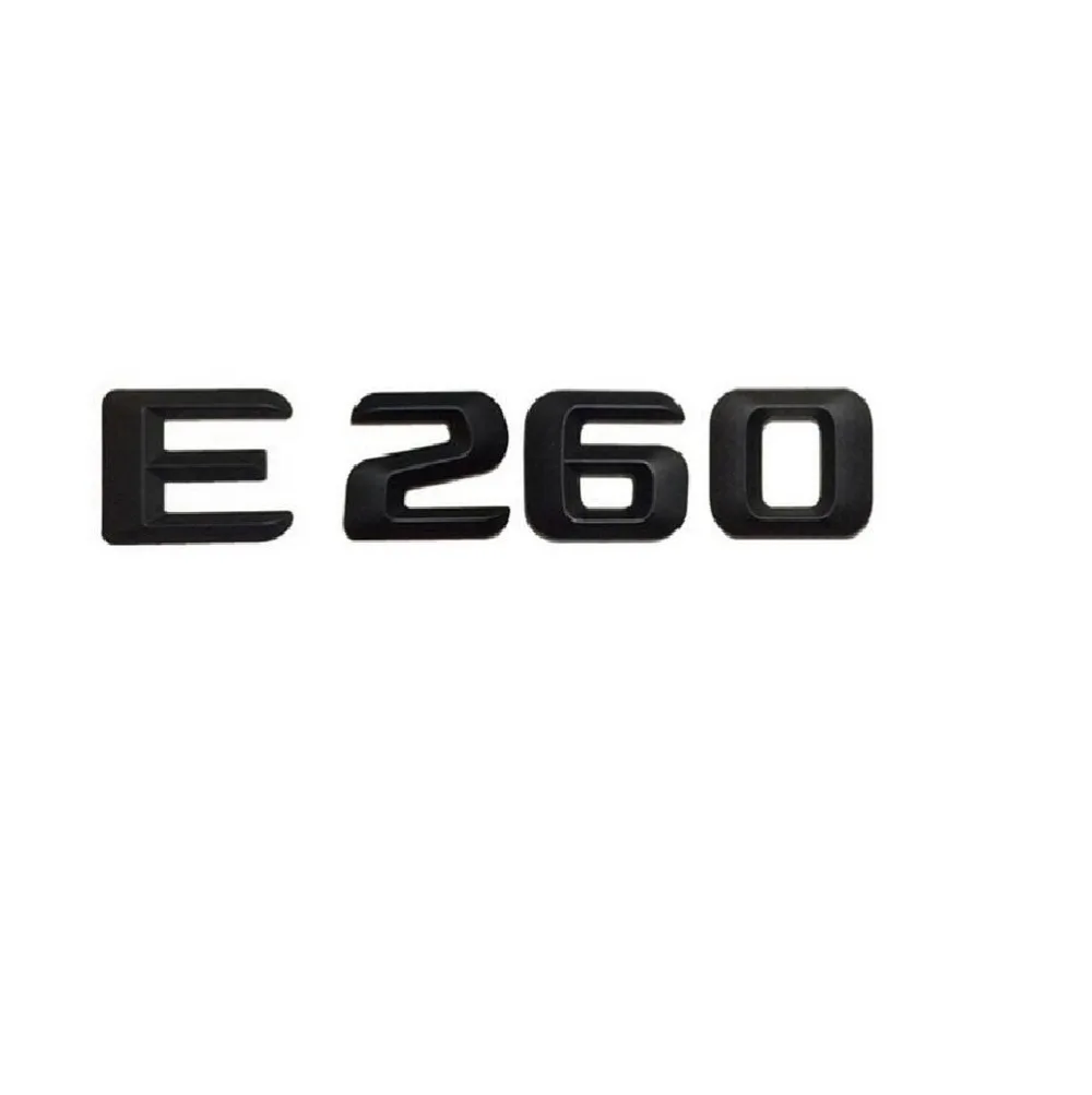 Матовая черная надпись «E 260» для багажника автомобиля, значок с надписью «E», эмблема, наклейка для Mercedes Benz E Class E260
Матовая черная надпись «E 260» для багажника автомобиля, значок с надписью «E», эмблема, наклейка для Mercedes Benz E Class E260
