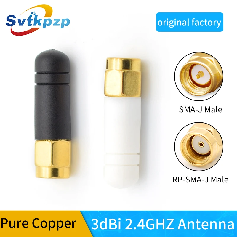 High Gain SMA& RP-SMA Male 3dBi 2.4ghz Antenna Router Booster Hidden Bluetooth Antennas 2.4g Module WIFI Antenna External Aerial
High Gain SMA& RP-SMA Male 3dBi 2.4ghz Antenna Router Booster Hidden Bluetooth Antennas 2.4g Module WIFI Antenna External Aerial