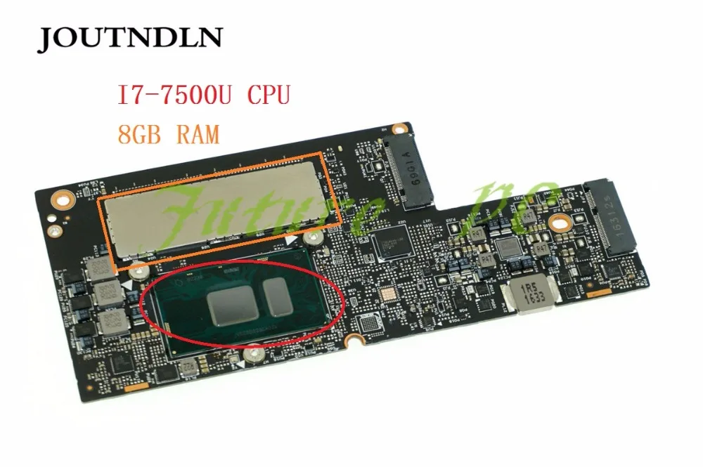 JOUTNDLN для Lenovo YOGA 910-13IKB 80VF Материнская плата ноутбука 5B20M35075 DDR4 CYG50 NM-A901 W/I7-7500U CPU 8 Гб RAM