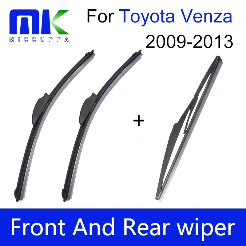 Передние и задние щетки стеклоочистителя для Toyota Venza 2009 2010 2011 2012 2013 резиновые Стеклоочиститель автомобильные аксессуары
Передние и задние щетки стеклоочистителя для Toyota Venza 2009 2010 2011 2012 2013 резиновые Стеклоочиститель автомобильные аксессуары
