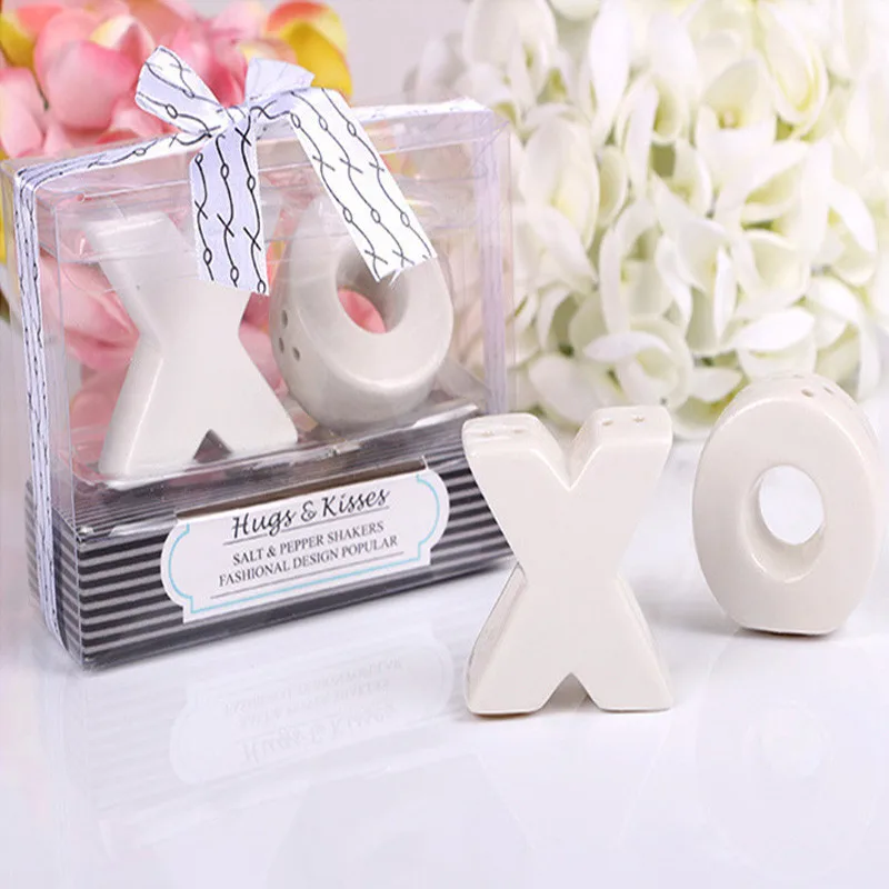 50set/lot Ceramic XO Cruet and kisses salt and pepper shakers wedding favors bridal shower gifts
50set/lot Ceramic XO Cruet and kisses salt and pepper shakers wedding favors bridal shower gifts