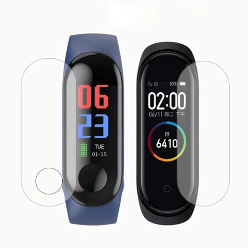 10 шт. Защитная пленка для экрана Xiaomi Mi Band 4 смарт браслет HD прозрачные ТПУ защитные