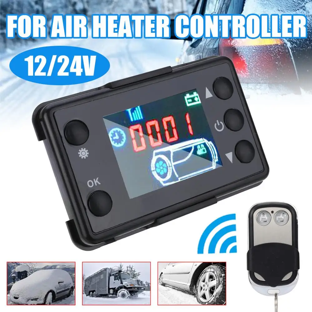 Mayitr Air Heater Controller 12V/24V LCD Monitor Switch & Remote Control Car Air Heater Controller 97x63x15mm
Mayitr Air Heater Controller 12V/24V LCD Monitor Switch & Remote Control Car Air Heater Controller 97x63x15mm