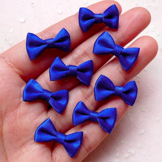 100pcs Small Fabric Ribbon Bows,Mini Satin Bow Tie 20mmx12mm/Royal Blue) Hair Clip Jewelry Making Wedding Party Favor Scrapbook
100pcs Small Fabric Ribbon Bows,Mini Satin Bow Tie 20mmx12mm/Royal Blue) Hair Clip Jewelry Making Wedding Party Favor Scrapbook