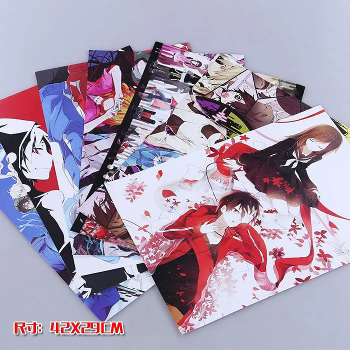 8 шт./компл. MekakuCity актеры плакат Shintaro / Ene / Kido / Kano аниме фигуры лот для стен 42x29 см Бесплатная доставка
8 шт./компл. MekakuCity актеры плакат Shintaro / Ene / Kido / Kano аниме фигуры лот для стен 42x29 см Бесплатная доставка