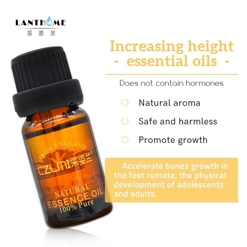 Heighten Natural Bone Growth Essential Height Increasing Oil Fast Grow Taller Foot Health Care Product Increasing Height Product
Heighten Natural Bone Growth Essential Height Increasing Oil Fast Grow Taller Foot Health Care Product Increasing Height Product