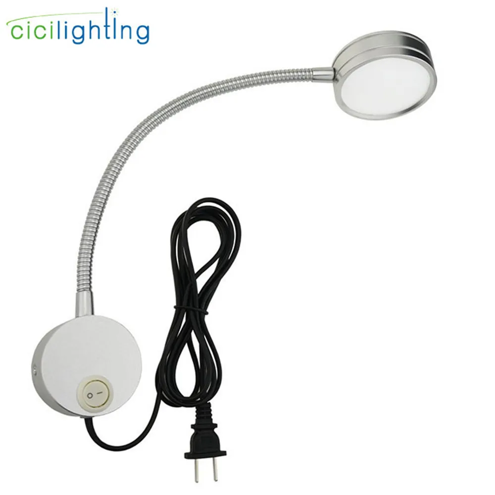 Flexible Plug Wired 3 Watts 3W Gooseneck Led Wall Light Sconce Lamp Lighting for Bedroom Reading Bathroom Mirror Front Lamp Plug
Flexible Plug Wired 3 Watts 3W Gooseneck Led Wall Light Sconce Lamp Lighting for Bedroom Reading Bathroom Mirror Front Lamp Plug
