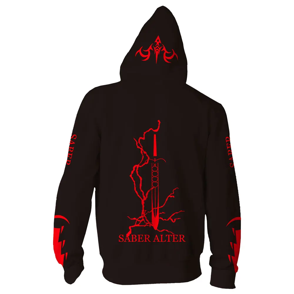 Fate Stay Night Cosplay Hoodie Saber 3D Print Men Hoodie Zip UP Sweatshirts Women Hoody Casual Coat Streetwear Plus Size 5XL
Fate Stay Night Cosplay Hoodie Saber 3D Print Men Hoodie Zip UP Sweatshirts Women Hoody Casual Coat Streetwear Plus Size 5XL
