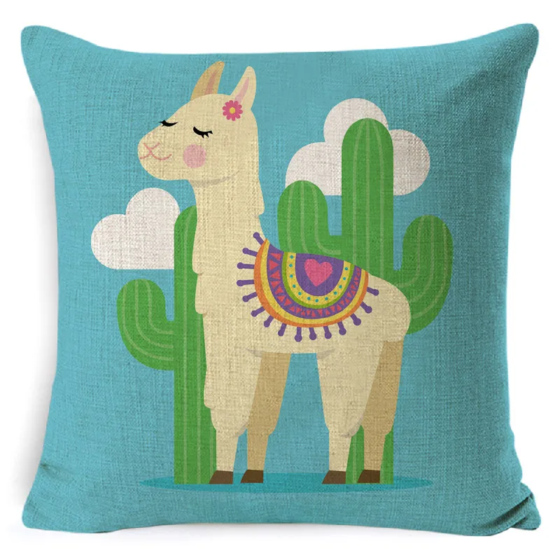 Alpaca Pattern Cushion Cover Decorative Pillows Cover For Sofa Seat Throw Pillow Case 45x45cm Home Decor
Alpaca Pattern Cushion Cover Decorative Pillows Cover For Sofa Seat Throw Pillow Case 45x45cm Home Decor