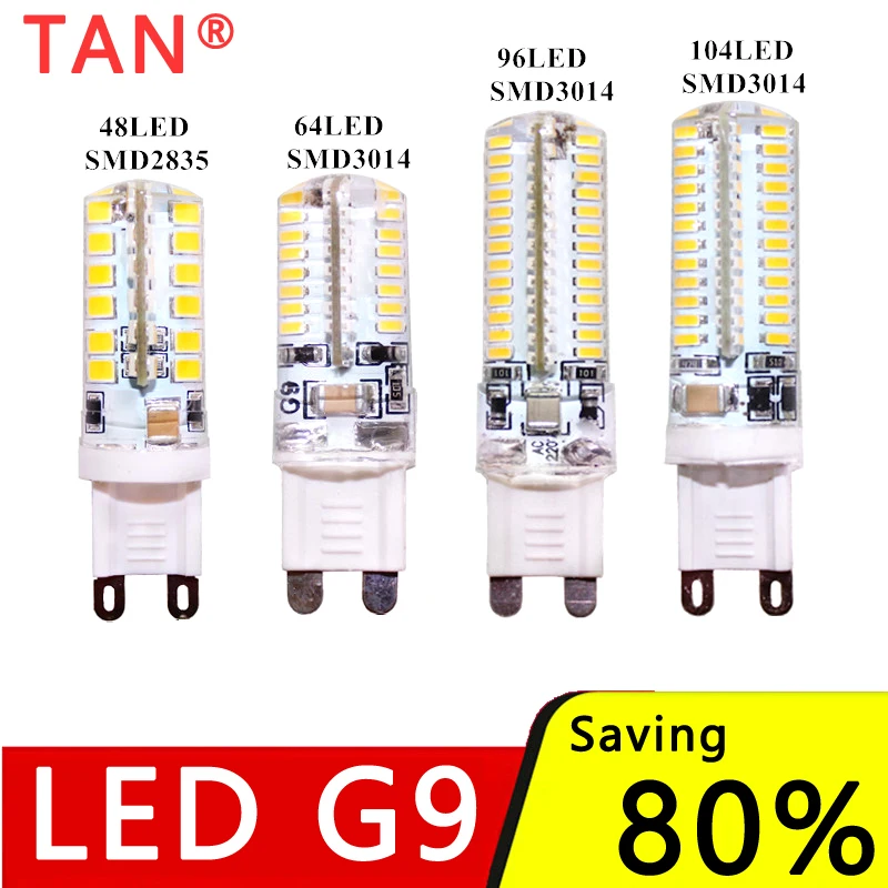 10 PCS G9 led bulb AC220V 3014 48 64 96 104 LED lamp Crystal Silicone Candle Replace 20-45W halogen lamps Christmas bedroom
10 PCS G9 led bulb AC220V 3014 48 64 96 104 LED lamp Crystal Silicone Candle Replace 20-45W halogen lamps Christmas bedroom