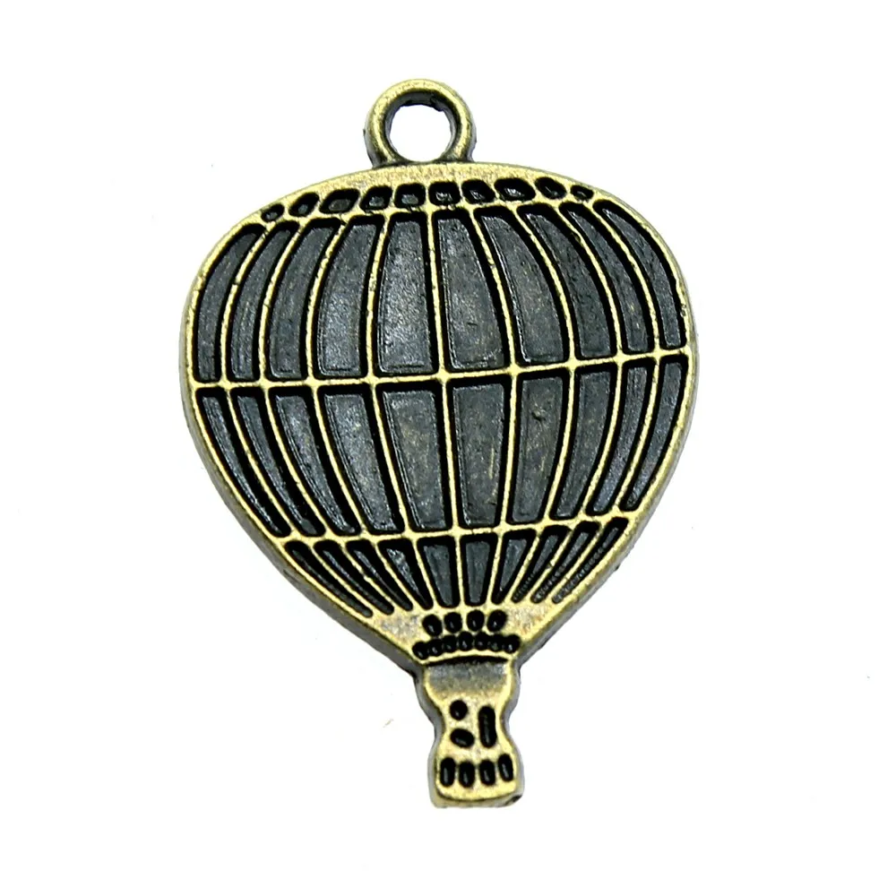 20pcs Jewelry Making DIY Handmade Craft Charms Antique Bronze Color 0.9x0.6 inch (24x16mm) Hot Air Balloon Pendant
20pcs Jewelry Making DIY Handmade Craft Charms Antique Bronze Color 0.9x0.6 inch (24x16mm) Hot Air Balloon Pendant
