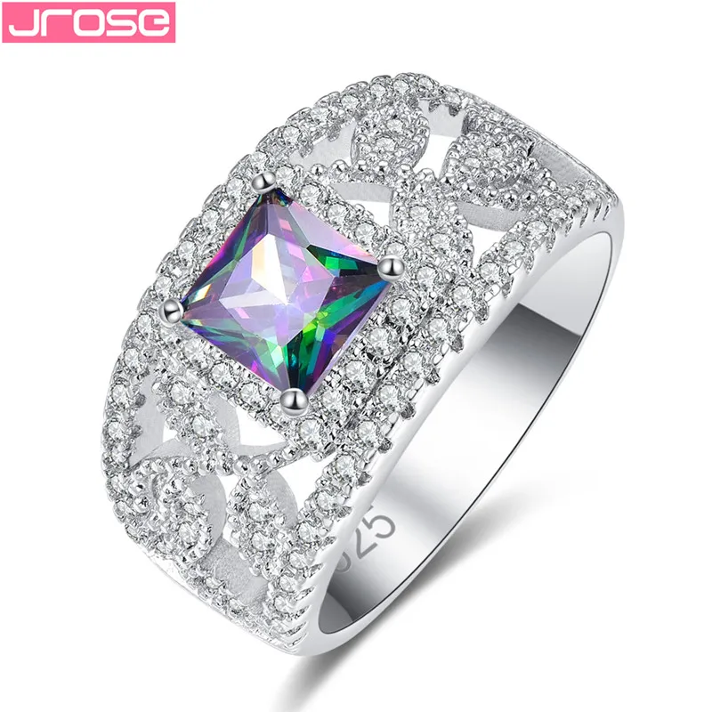 JROSE 2019 Vintage Multicolor Green Cubic Zircon Silver 925 Jewelry Hollow Out Rings for women Sizes 6 7 8 9 Band High-Quality
JROSE 2019 Vintage Multicolor Green Cubic Zircon Silver 925 Jewelry Hollow Out Rings for women Sizes 6 7 8 9 Band High-Quality