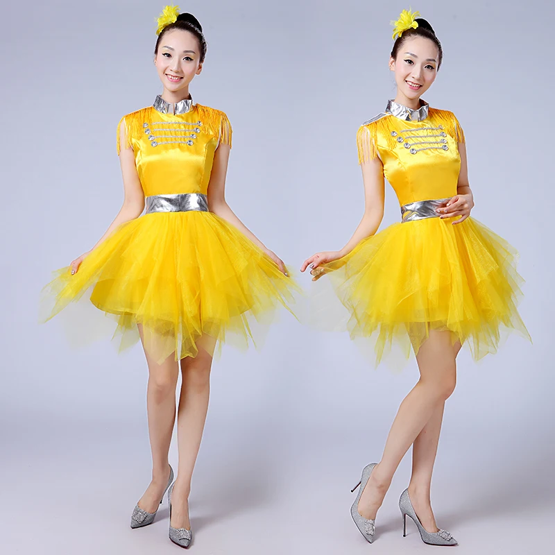 Китайская народная танцевальная одежда современная модная Одежда для танцев