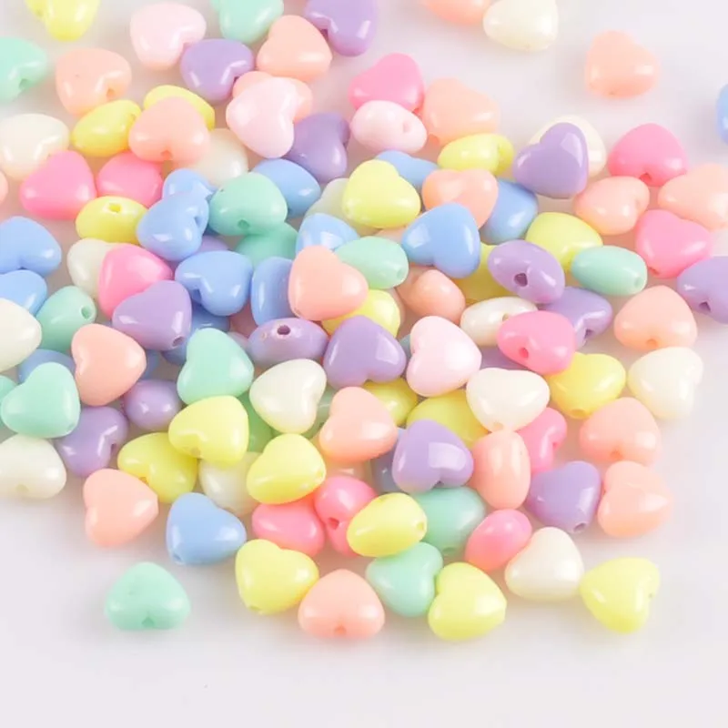 100/50pcs 9X8mm Mixed Color Acrylic heart spacer beads For Jewelry Handmade YKL0589X
100/50pcs 9X8mm Mixed Color Acrylic heart spacer beads For Jewelry Handmade YKL0589X
