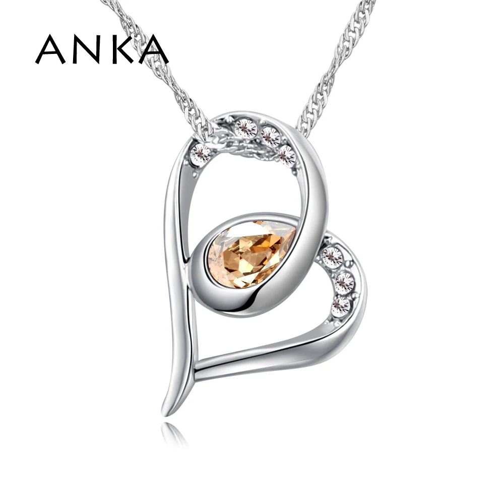 ANKA brand charm pendant heart necklace water drop luxury necklace for women Jewelry Gift Crystal from Austria #128303
ANKA brand charm pendant heart necklace water drop luxury necklace for women Jewelry Gift Crystal from Austria #128303