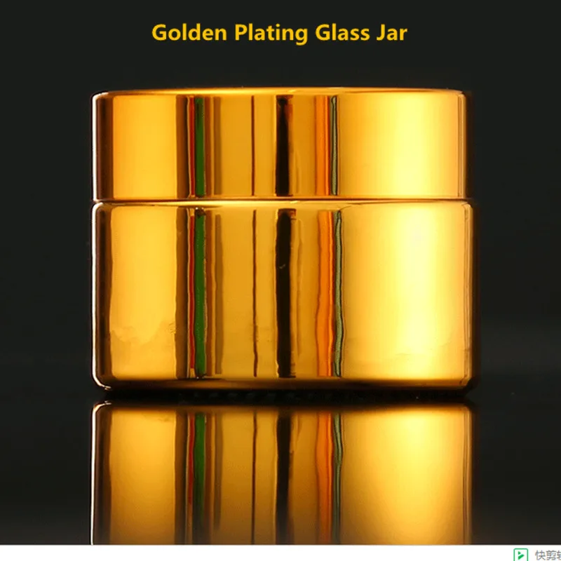 6ps High Quality, 20g Empty UV Plating Golden Silver Glass Cosmetic Container,Refillable Pot Jar With Lid
6ps High Quality, 20g Empty UV Plating Golden Silver Glass Cosmetic Container,Refillable Pot Jar With Lid