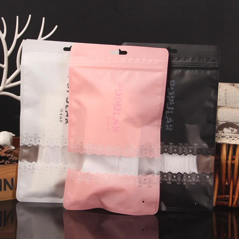 Ferimo 100pcs Black/White/Pink Packaging bags for scarf Underpants Socks T shirts zip lock ziplock bag plastic storage pouch
Ferimo 100pcs Black/White/Pink Packaging bags for scarf Underpants Socks T shirts zip lock ziplock bag plastic storage pouch