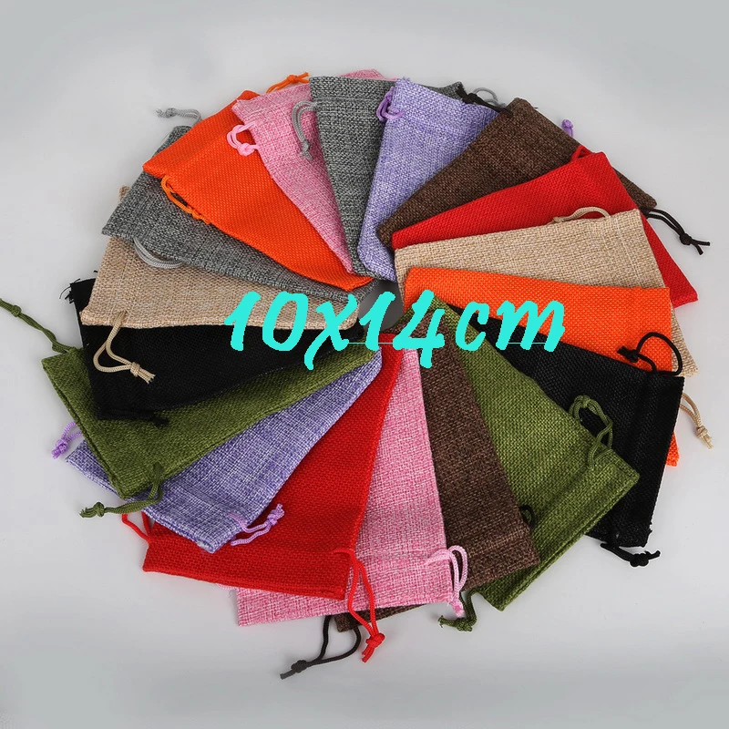 10x14cm Linen Cotton Drawstring Bag Jewelry Bag Decorative bags Christmas/Wedding Gift Pouch Product Packaging Bags
10x14cm Linen Cotton Drawstring Bag Jewelry Bag Decorative bags Christmas/Wedding Gift Pouch Product Packaging Bags