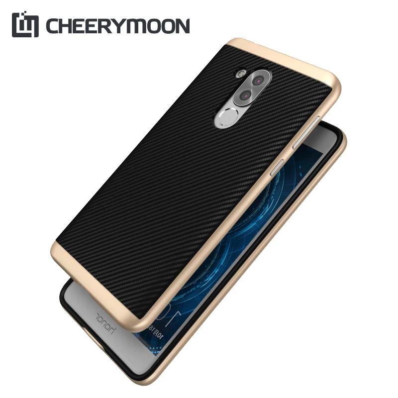 Cheerymoon антидетонационных для Huawei Honor 6x6x5.5 "Гибридный ТПУ силиконовый + PC Dual Слои