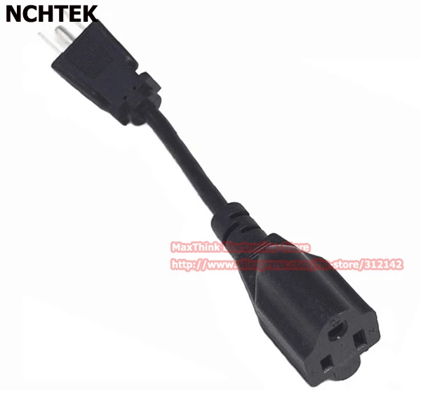 NCHTEK USA Nema 5 15P штепсельная Вилка для 15R розетка удлинитель шнур адаптера