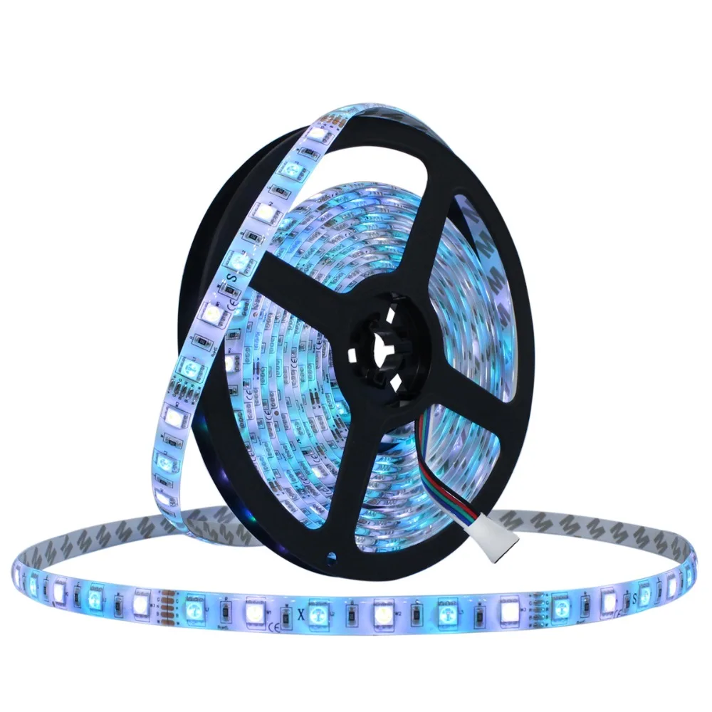 LED Strip 5050 DC12V 60LEDs/m 5m/lot LED Ribbon Tape with self Adhesive Flexible LED Light RGB RGBW 5050 LED Strip Home Lighting
LED Strip 5050 DC12V 60LEDs/m 5m/lot LED Ribbon Tape with self Adhesive Flexible LED Light RGB RGBW 5050 LED Strip Home Lighting