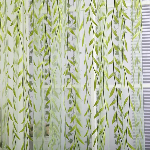 sheers curtains Wholesale Willow leaf Tulles 3d Window Sheer Curtains para Living Room cortinas curtains para Bedroom Kitchen
sheers curtains Wholesale Willow leaf Tulles 3d Window Sheer Curtains para Living Room cortinas curtains para Bedroom Kitchen