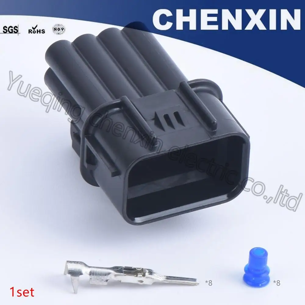 Black 8 pin car waterproof auto connector 1.5 male LED headlight speaker plug sensor connectors 6181-6850
Black 8 pin car waterproof auto connector 1.5 male LED headlight speaker plug sensor connectors 6181-6850