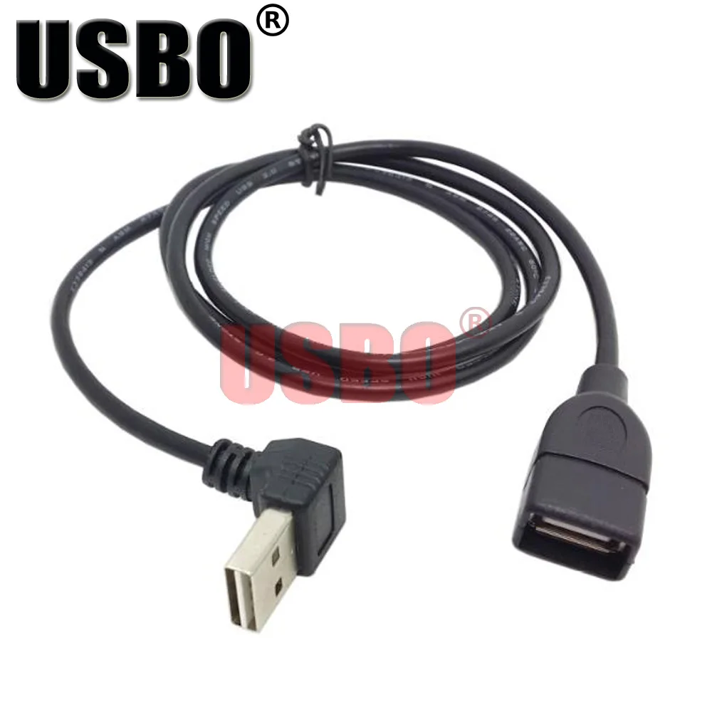 High quality Elbow black 1.0M USB-A data transfer line high speed USB 2.0 90 degree elbow male to USB female extension cable
High quality Elbow black 1.0M USB-A data transfer line high speed USB 2.0 90 degree elbow male to USB female extension cable