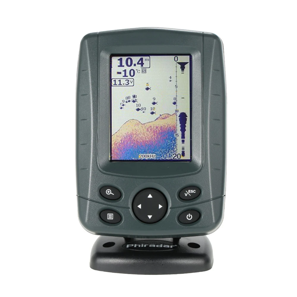Phriadar Fishing Finder FF688C 3.5"LCD Fish Finder Carp Fishing Alerts Bite Alarm Sonar Sensor Boat Sounder Carp Fish De Pesca
Phriadar Fishing Finder FF688C 3.5"LCD Fish Finder Carp Fishing Alerts Bite Alarm Sonar Sensor Boat Sounder Carp Fish De Pesca
