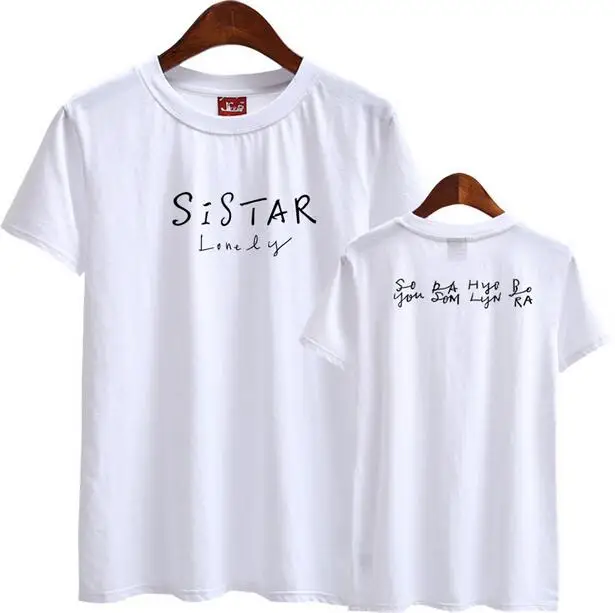 Новое поступление, летняя футболка sistar с надписью «all name printint» для нового альбома, свободная футболка унисекс с круглым вырезом и коротким р...
Новое поступление, летняя футболка sistar с надписью «all name printint» для нового альбома, свободная футболка унисекс с круглым вырезом и коротким р...