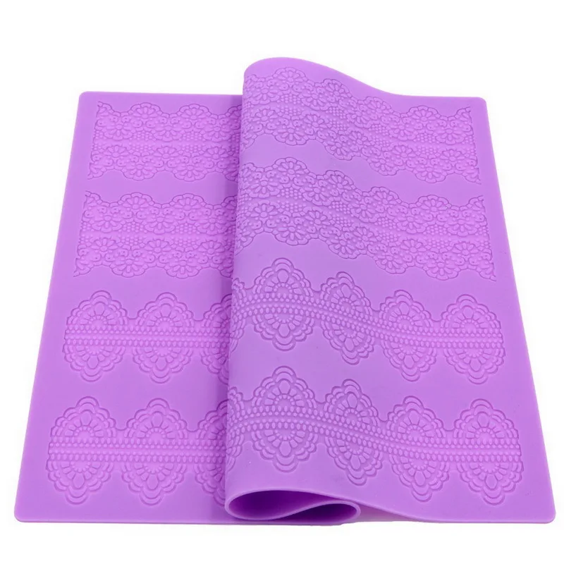 Lace Mat Silicone Mold Sugar Craft Fondant Cake Decorating Tools Kitchen Accessories CT007
Lace Mat Silicone Mold Sugar Craft Fondant Cake Decorating Tools Kitchen Accessories CT007