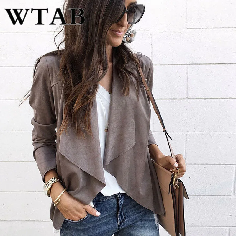 WTAB woollen coat women 2018 anomaly autumn winter jacket women long sleeve fashion Outerwear female coat veste femme clothes
WTAB woollen coat women 2018 anomaly autumn winter jacket women long sleeve fashion Outerwear female coat veste femme clothes