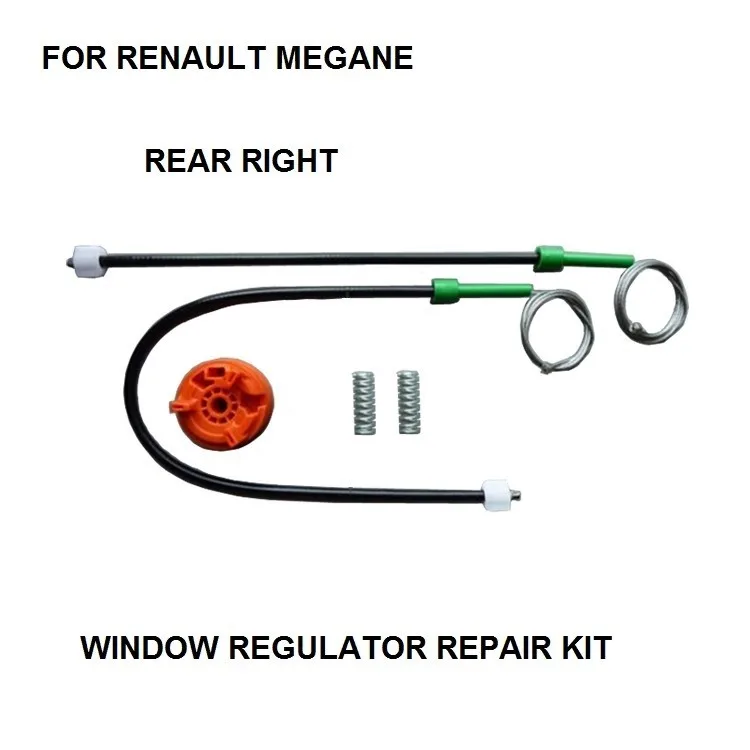 WINDOW REGULATOR KIT FOR RENAULT MEGANE II CABRIOLET CONVERTIBLE WINDOW REGULATOR REPAIR KIT REAR-RIGHT 2002-2016
WINDOW REGULATOR KIT FOR RENAULT MEGANE II CABRIOLET CONVERTIBLE WINDOW REGULATOR REPAIR KIT REAR-RIGHT 2002-2016