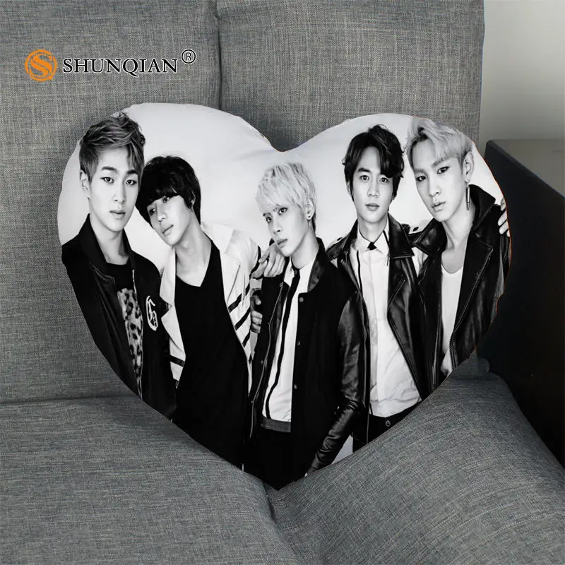 EXO Heart Shape Pillow Cover Custom zipper Pillowcase Just Cover No Core Size 41x36cm,47x42cm
EXO Heart Shape Pillow Cover Custom zipper Pillowcase Just Cover No Core Size 41x36cm,47x42cm