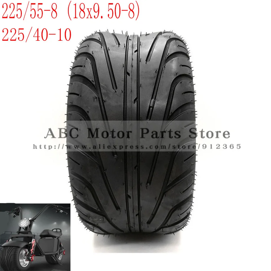 Шины 225/55-8 225/40-10 18x9.50-8, передние или задние 8 дюймов 10 дюймов 6PR, вакуумные шины для электроскутера, китайского велосипеда Harley
Шины 225/55-8 225/40-10 18x9.50-8, передние или задние 8 дюймов 10 дюймов 6PR, вакуумные шины для электроскутера, китайского велосипеда Harley