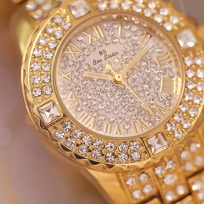 2019 Rhinestone Gold Watch Women Watches Ladies Stainless Steel Women's Bracelet Watches Female Relogio Feminino Montre Femme
2019 Rhinestone Gold Watch Women Watches Ladies Stainless Steel Women's Bracelet Watches Female Relogio Feminino Montre Femme